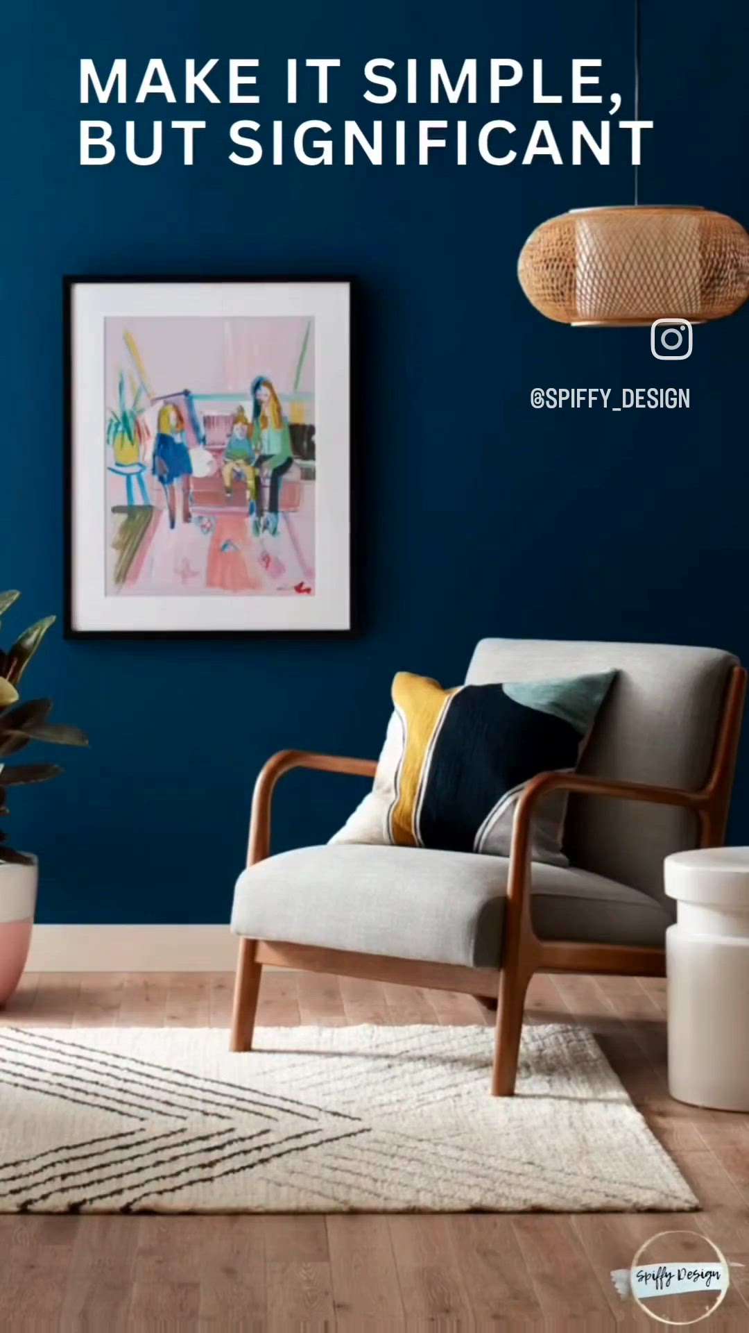 Good design is Obvious. Great design is Transparent.

What do you think? Need any ideas for the living room too? DM/Call us at 7987495448 for beautiful design ideas.
.
.
.
.
#Spiffydesign #livingroomdesign #walldecor #paints #tablelamp #livingroominspo #sidetabledecor #lightdesign #interiordecorating #interiorlove #decorativepainting #lights #decorinspo #designer #interior_and_home #interiorloversdesign #homedecor #homeinteriors #spiffylove #designinspiration #livingrugs #livingroomstyle
