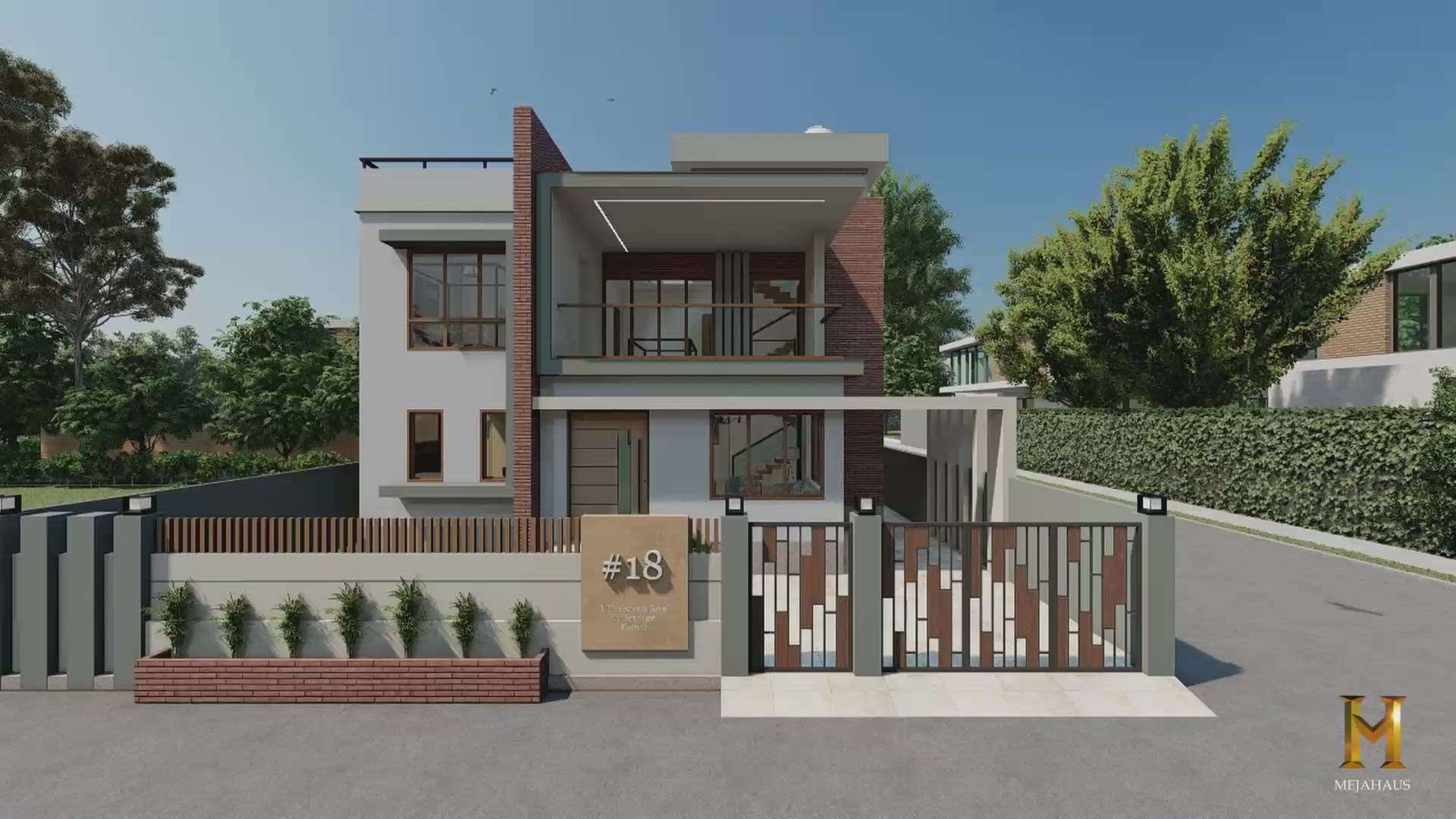 Modern house design
 #modernhousedesigns  #HouseDesigns  #ElevationDesign  #Architect  #architecturedesigns  #udaipur_architect  #Architectural&Interior  #walkthrough_animations
