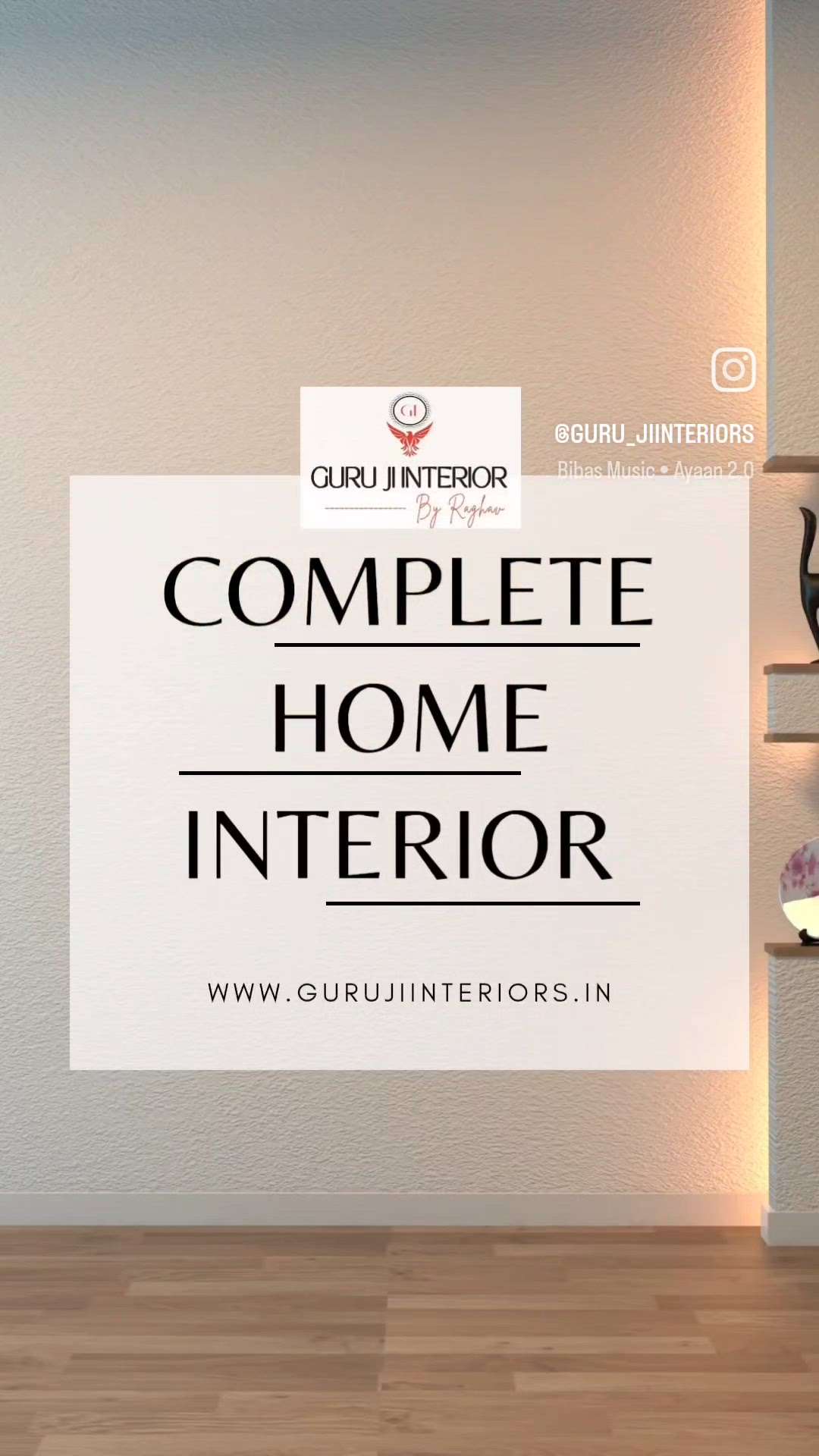 Complete Home Interior 
@ Great Designs for your home 
Home beautiful Interior design that fit your budget 
#gurujiinteriors
.
Guru ji interior
By Raghav
Call - 9870533947 ,7303111335
#gurujiinteriors
#Interiordesign #luxuryhomes
#PerfectInterior #homedecore