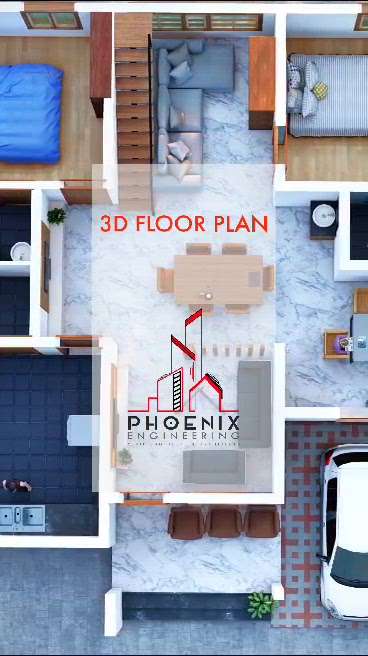 #3D Floor plan #
