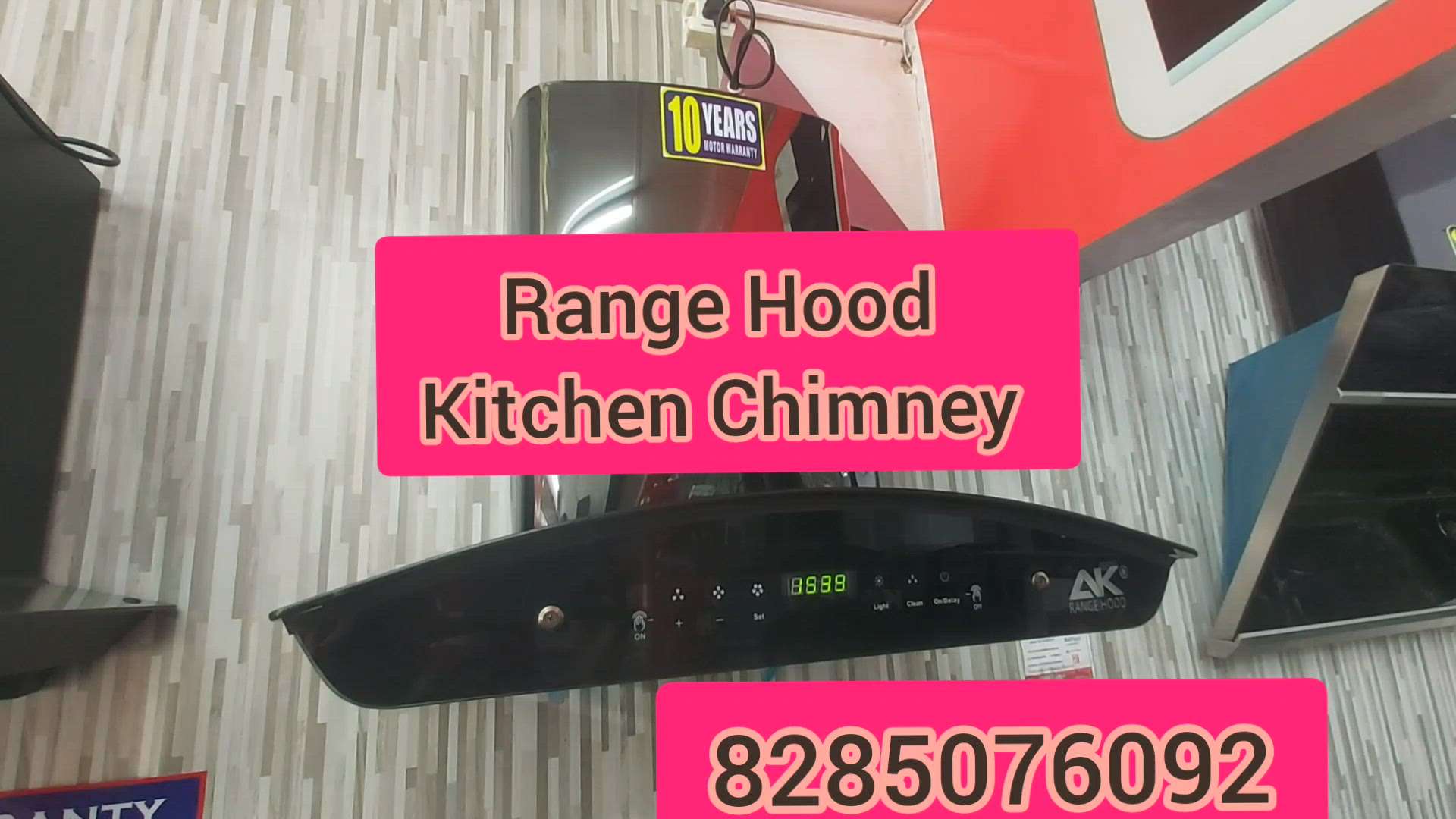 #rangehoodchimney
 #kitchenchimney 
 #10yearwarranty 
 #coppermotor
 #1200suctionpower
 #handsensor
 #oilcollector

Brand
Range Hood
1200 Suction Power,
Oil Collector, Lights,
Hand Sensor And Touch Pad System,
10 Year Warranty, Aluminium Pipe With Fitting Only For You- 13000 Rs.

For Order- 8285076092