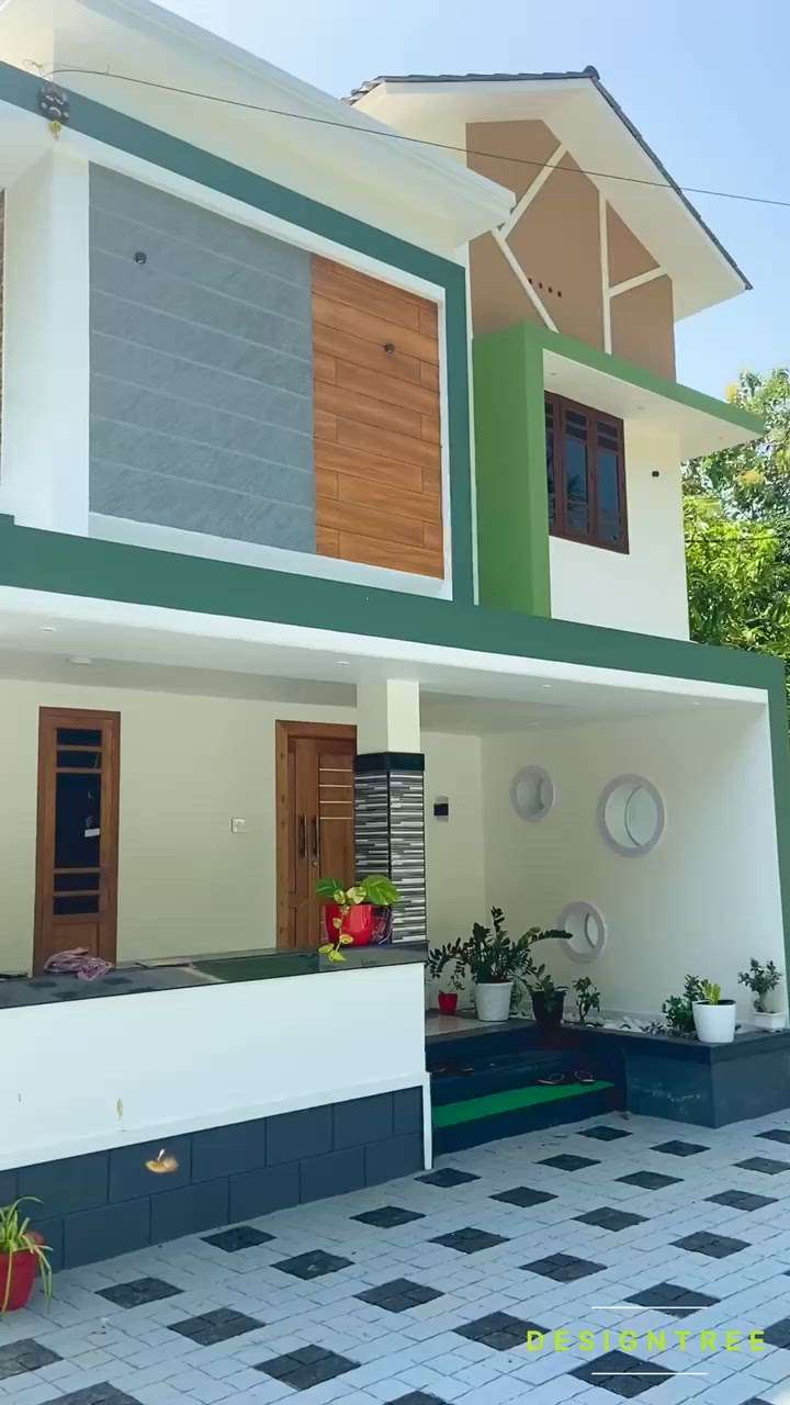 Completed House @puthupally, Kottayam. 4bhk with courtyard and Home Theatre. Area: 2400sqft #designtree #designandbuild #budgethomes #budgethouses #kottayam #ettumanoor #contemporary #keralahomes #keralahouses
 #designtree#designandbuild #budgethomes #budgethouses #kottayam #ettumanoor #contemporary #keralahomes #keralahouses #washcounter #interiordesign #interiorworks #countertopwashbasin #roundmirror #etchedmirror #instainterior #instahome #instareels