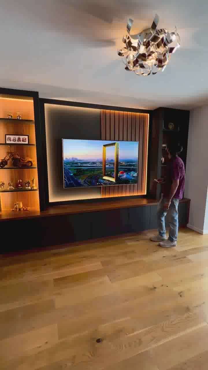 Over the top TV Cabinet Superb LED Light give it a classy look
Design by Opal Construction & Interior
Next Your House Contact - 8319099875 for details & site visit

 #LivingRoomTVCabinet  #LivingRoomTV  #halltvdesign #Supertvunit #Tvcabinetdesign
