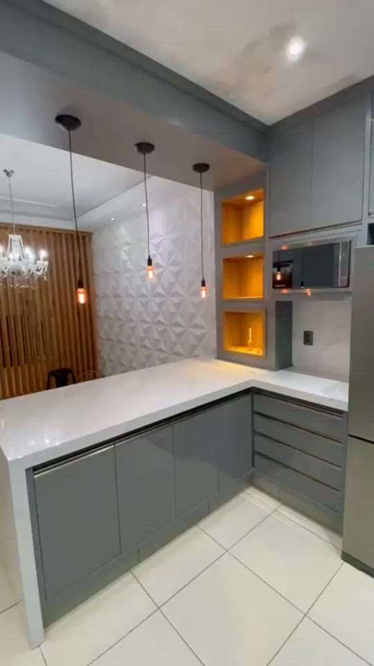modular kitchen
 #trendig  #likeforlikes  #you  #like  #HomeAutomation  #ClosedKitchen  #KitchenIdeas  #LShapeKitchen