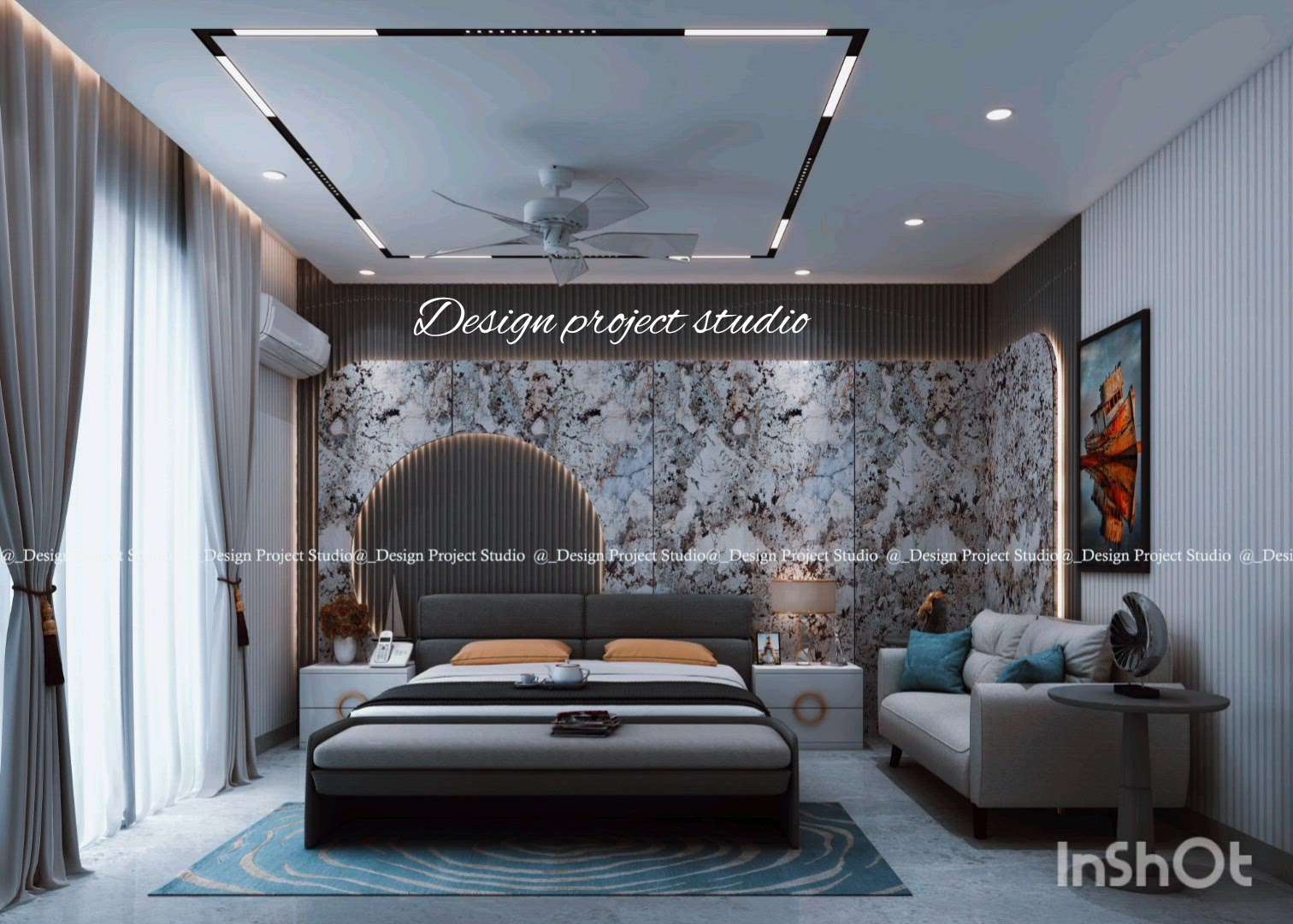 luxury bedroom design
design by - design project studio