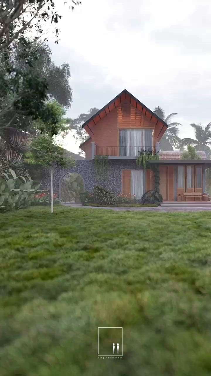 Shuhd Noor .Residence is an example of tropical minimal architecture with a design that explores an open plan layout, maximizing openings and minimalistic furniture. It intends to bring greenery and fresh air circulation into the built space by providing
.
.
2leg architects 
.
.
Contact. 9645819326
.
.
.
 #ElevationHome #keralahomeplans  #MrHomeKerala #Architectural&nterior  #couplegoals  #viralhousedesign  #tropicalgarde  #tropicalhouse