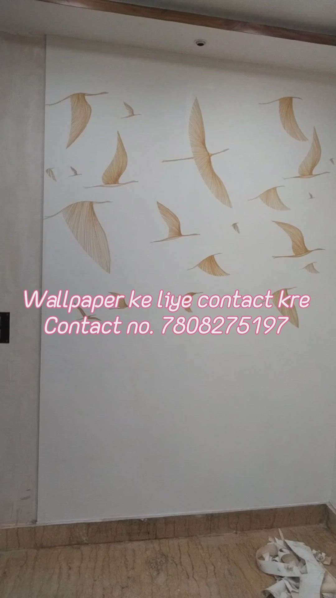 #WALL_PAPER #homedecoration  #customized_wallpaper #LivingroomDesigns  #BedroomDesigns