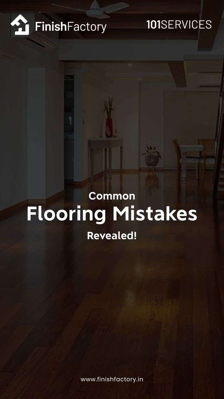 Common Flooring Mistakes👇🏻

Mistake #1: No Plan, No Gain 
Skipping the drawing phase can lead to tile troubles like Incorrect spacing, misaligned patterns, and a messy finish. Always start with a plan. 

Mistake #2: Subfloor 
Ever walked on a squeaky floor? It’s no fun. Don’t forget to prep that subfloor! Fix those imperfections and use moisture barriers to keep your floors looking and feeling just right.

Mistake #3: The Spacing 
Too close -  your space can feel cramped
Too far -there’s a lot of empty space 
Find that perfect balance for a home that’s just the right fit.

Don’t let these flooring fiascos happen to you! 

Save it for later!

For more tips, follow Finish Factory!

📞: 8086 186 101
https://www.finishfactory.in/


#finishfactory #101services #home #swings #types #reels #explore #trending #minimal #aesthetic #dream #swing #latest #homeedition #pergola #exteriors #element #flooring #mistakes #landscape #garden #gardening