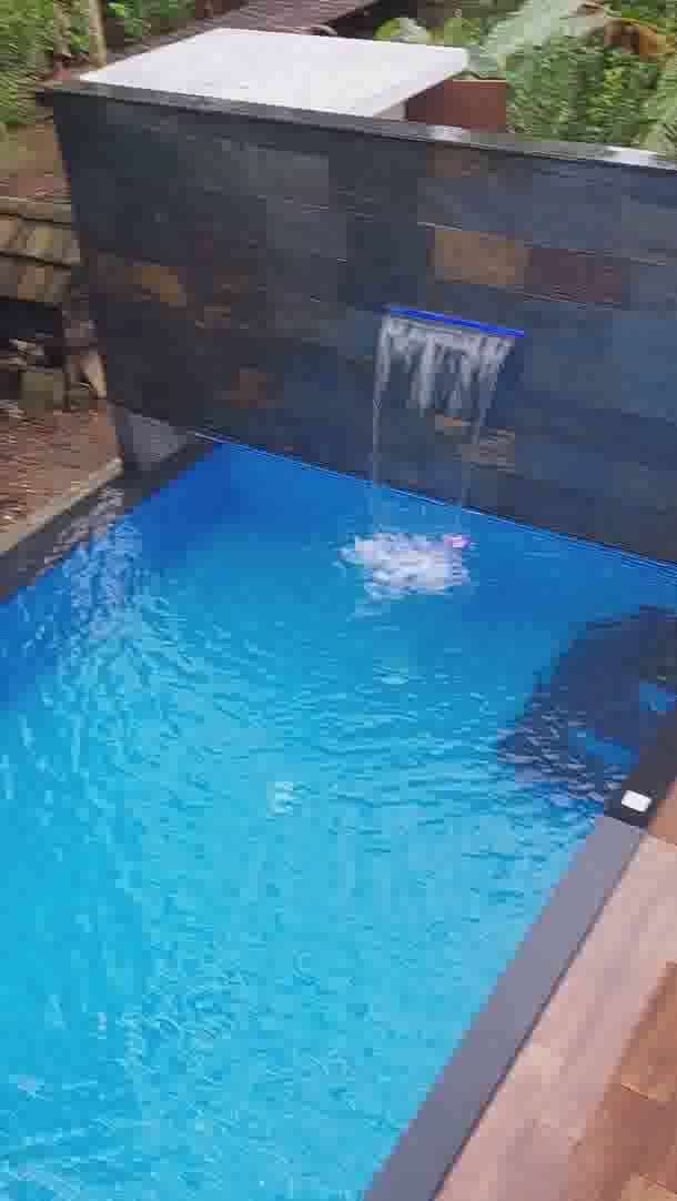 8 x 4 meter Pool Commissioned at Irinjalakuda
