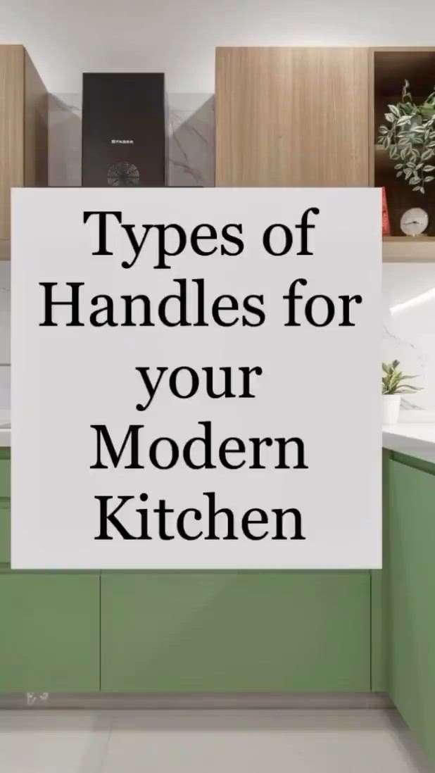 kitchen handle options

#ModularKitchen
#KitchenInterior