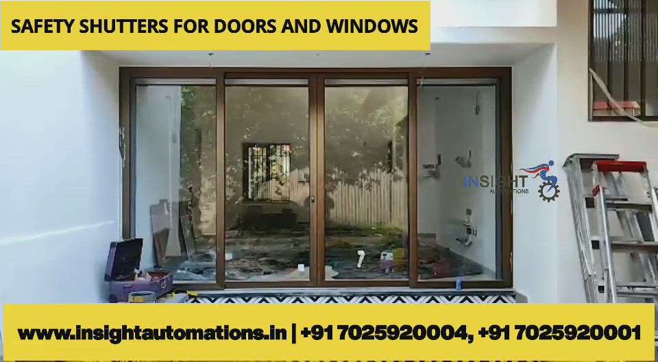 Safety Shutters For Doors and Windows
#insightautomations
#automaticrollingshutter