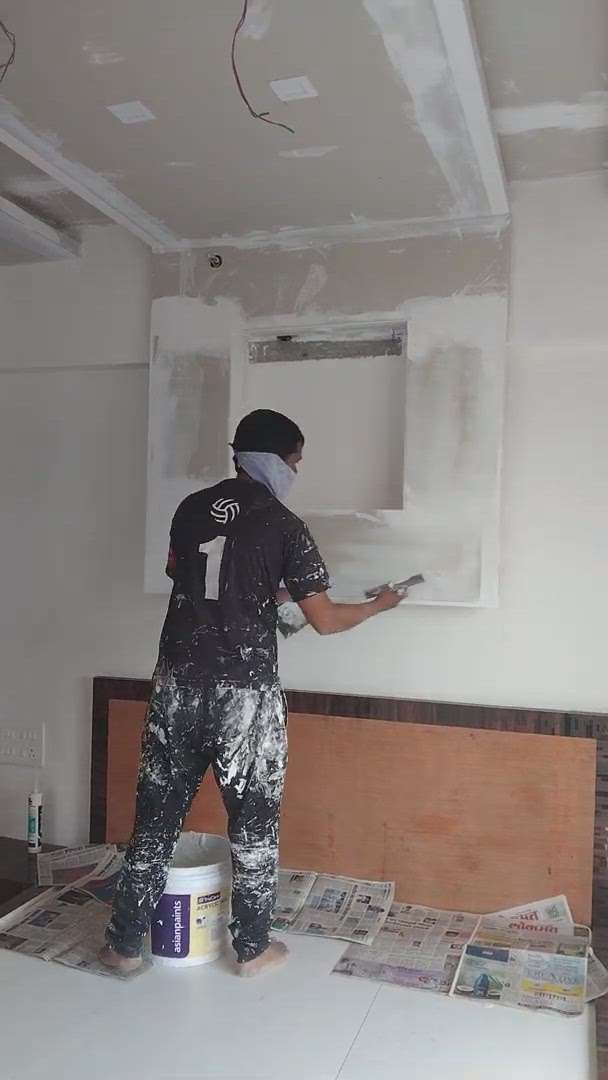 primmer and repairing  Based ready Connect me 6202039055 provide by good work
 #WallPainting #jaipurpenter  #jaipurhomes  #rajasthaniiteriordesign  #Forciling  #POP_Moding_With_Texture_Paint