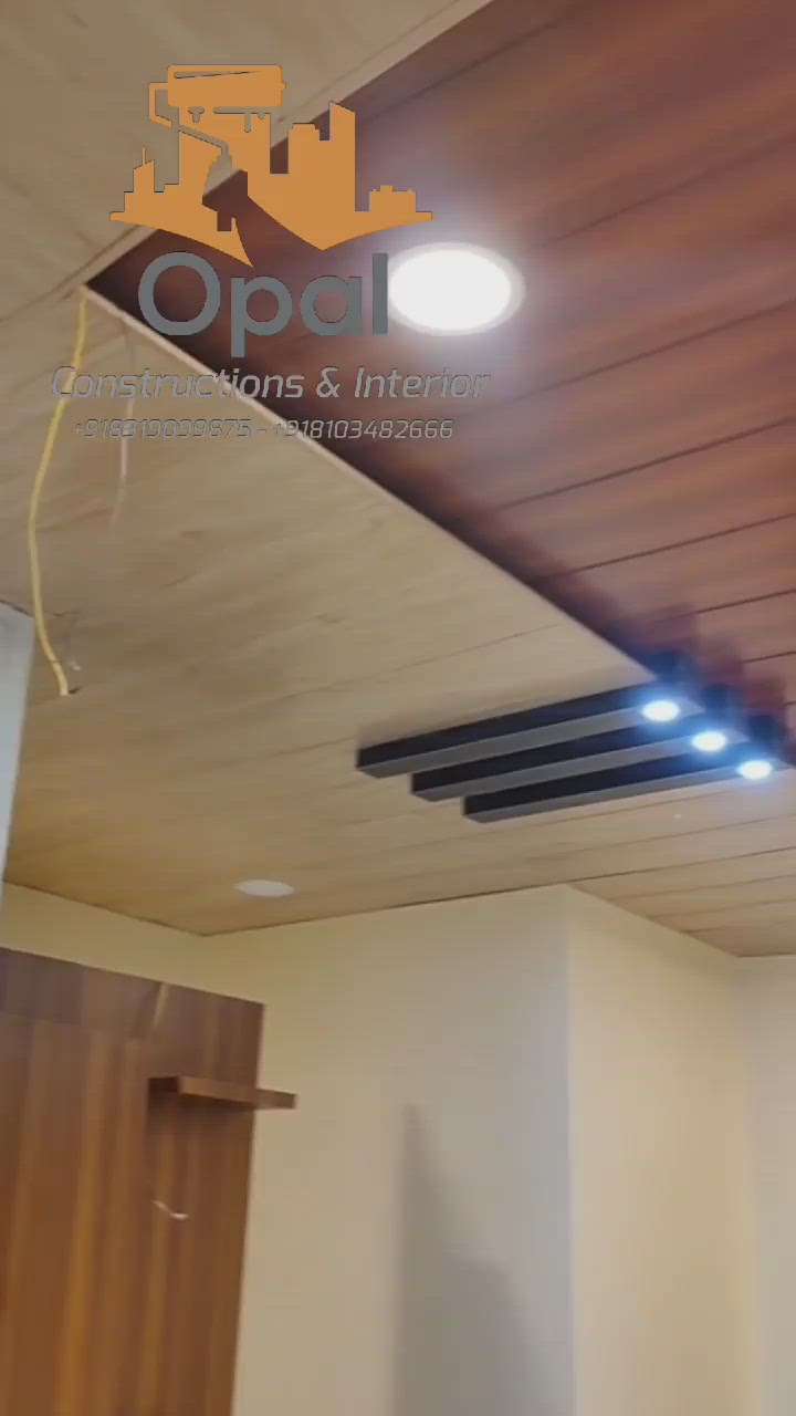 Pvc Ceiling Beautiful design Done by our team Opal Construction & Interior
Contact for details : 8319099875

 #PVCFalseCeiling  #Pvc  #pvcwallpanel  #pvcpanelinstallation