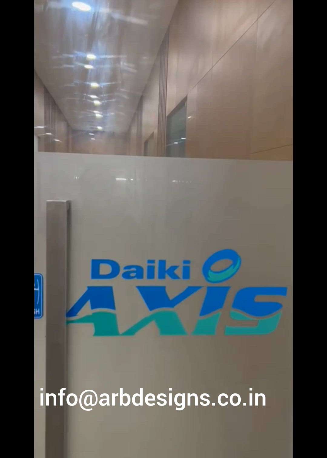 We are extremely excited to share that with grace of God, blessings of elders and wishes of loved ones, ARBDesigns has successfully handed over their first MNC commercial project for Daiki Axis, India (Headquarters at Japan). Scope of works : Designs and execution.