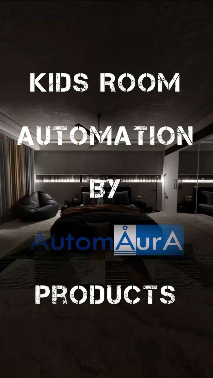 Automate your kids room with AUTOMAURA Home Automation Products. #home #HomeAutomation #KidsRoom #automaticstaircaselight #automation #automationsolutions