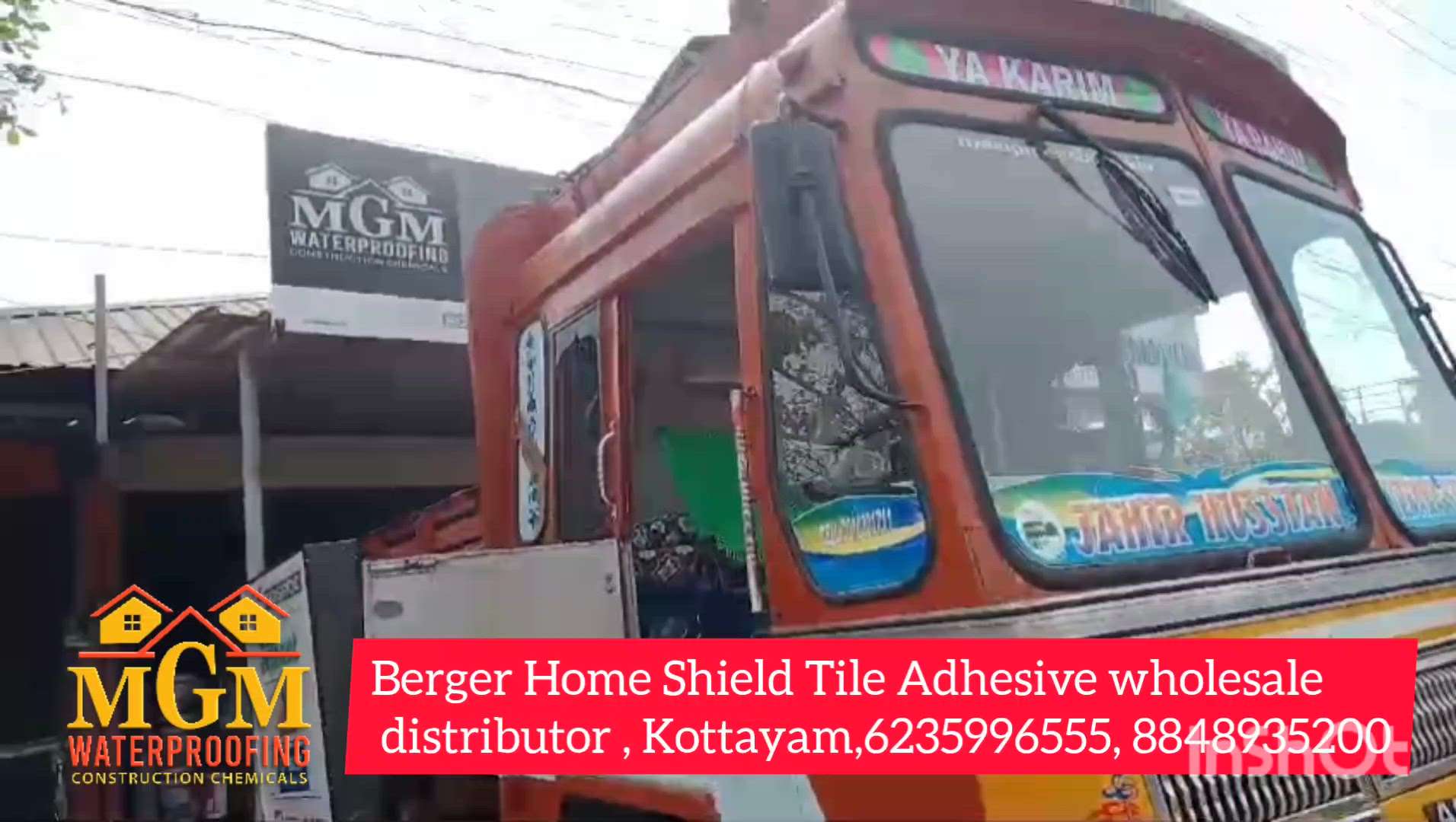 New Load arrived ....🚛
Berger Home Shield Tile Adhesive available at wholesale rate.
Wholesale distributor: MGM Waterproofing and Construction Chemicals, Kottayam.

#tileadhesive #waterproofingproducts #constructionchemicals #kottayam #pathanamthitta #alappuzha #kollam #Idukki
