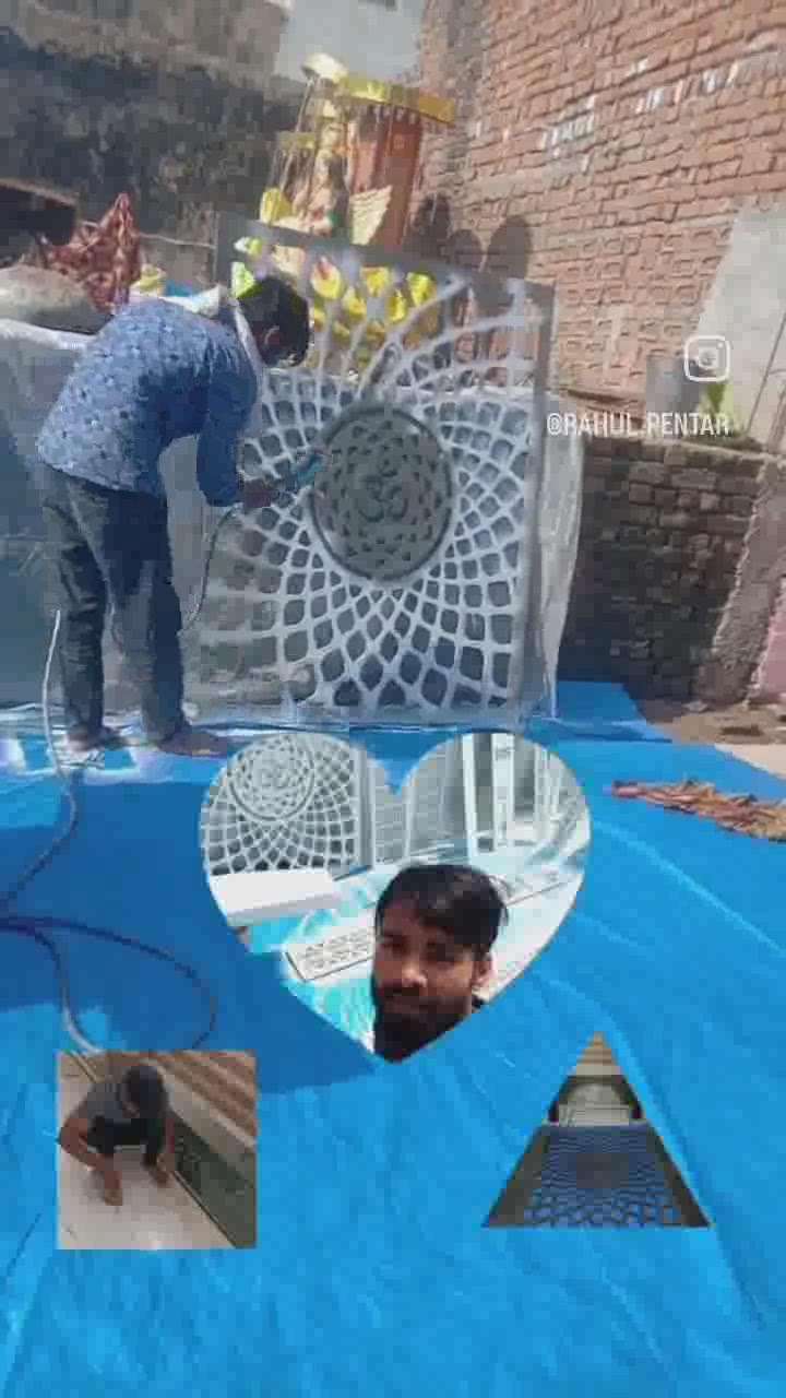 Rahulkumar. hai pop putty Painting wall 3D painting Home