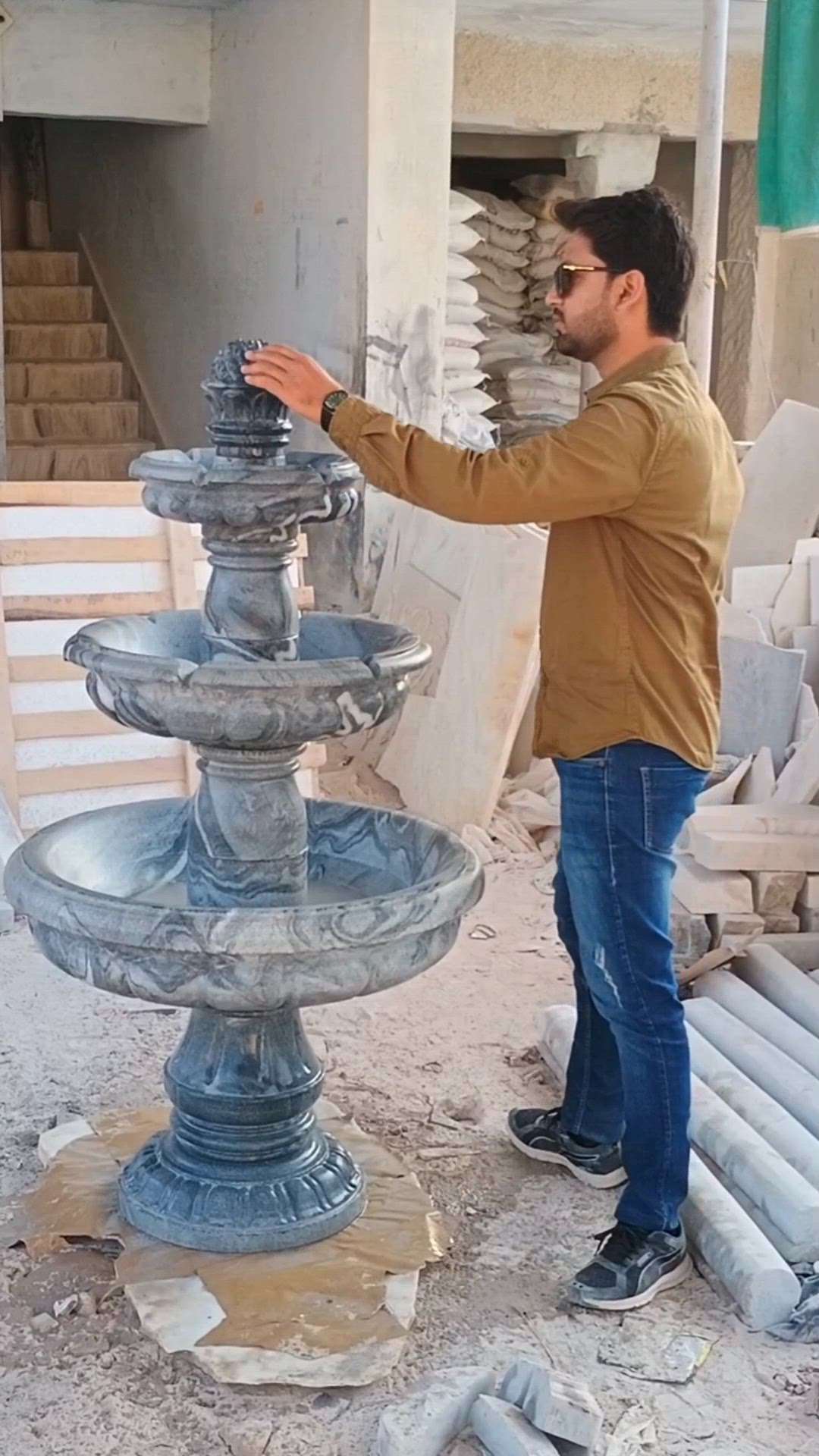 Black Marble Fountain

Decor your garden with beautiful fountain

We are manufacturer of marble and sandstone fountain

We make any design according to your requirement and size

Follow me @nbmarble 

More information contact me
8233078099

#nbmarble #fountain #gardendecor #marblework #marblefountain #blackmarble #gardeninspiration #interior
