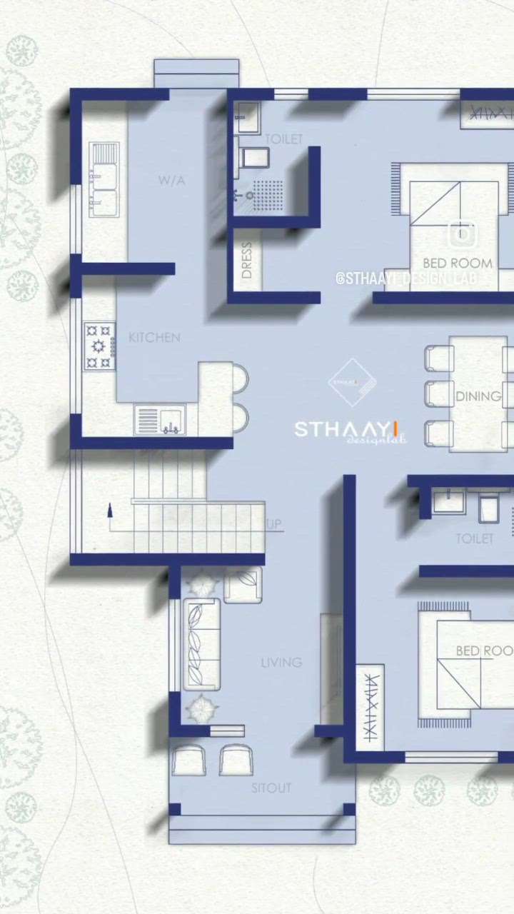 Beautiful 1796sq.ft Budget Home plan 🏠🏡4BHK 🏕 plot : 5.7cent 🏠
Design: @sthaayi_design_lab
Aprox Budget: 36L

■ GROUND FLOOR ■
 ●Sitout
 ●Living
 ●2Bedroom ●2attached 
 ●Dining 
 ●Open  Kitchen 
● Work Area

■ FIRST FLOOR ■
 ●2Bedroom ●2attached 
 ●Hall
 ●Foyer
 ●Balcony
 ●Open Balcony 
.
.
.
.
#khd #keralahomedesigns
#keralahomedesign #architecturekerala #keralaarchitecture #renovation #keralahomes #interior #interiorkerala #homedecor #landscapekerala #archdaily #homedesigns #elevation #homedesign #kerala #keralahome #thiruvanathpuram #kochi #interior #homedesign #arch #designkerala #archlife #godsowncountry #interiordesign #architect #builder #budgethome #homedecor #elevation #plan