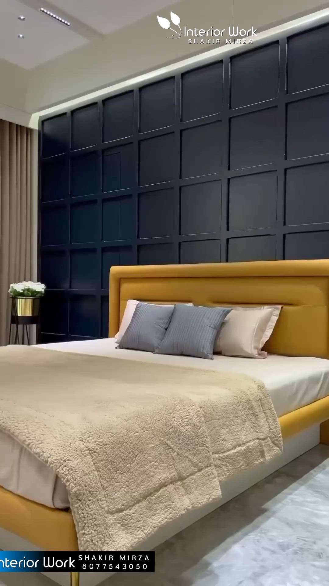 #MasterBedroom #bedroominterio #kidsroom👶 #WallDesigns #furnturedesign_work_karane_ka_liya_contact_kare_8077543050