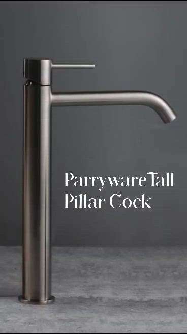 Parryware Table mounted tall pillar cock
Collection Name: Claret
Description: Chrome finish top lever basin tap, Suitable for table top basin, attractive design for wash area as well as small kitchen sinks.

 #pillarcock #Parryware #tallfaucet #washareacounter #sanitaryshopping #basintap