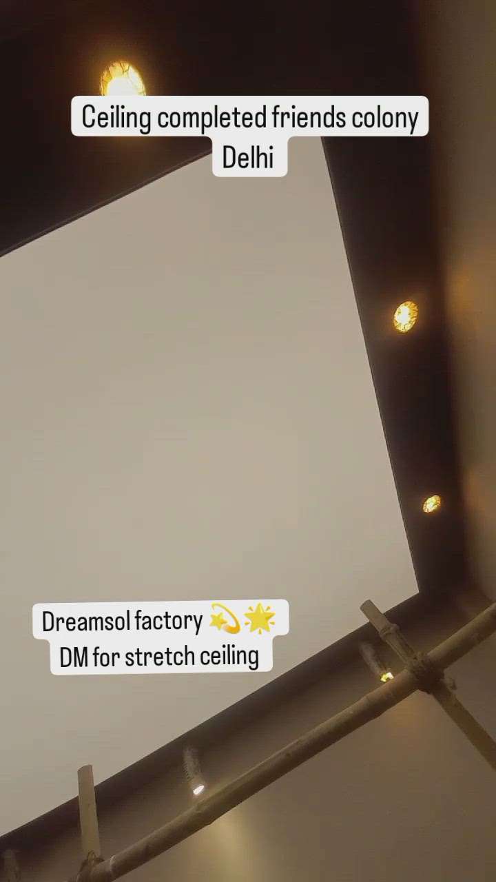ceiling completed by dreamsol factory 💫 
visit our website www.dreamsol factory.com
Instagram account dreamsol factory 
price 450/Sqft all materials including  #CeilingFan  #strechceling #short #HomeDecor  #DoubleDoor #WoodenCeiling