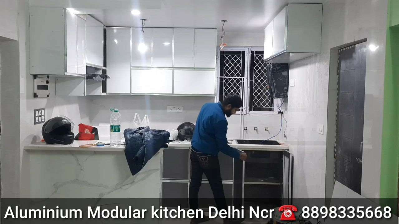 #Aluminiumkitchen #ModularKitchen #kitchen #profilemodularkitchen
