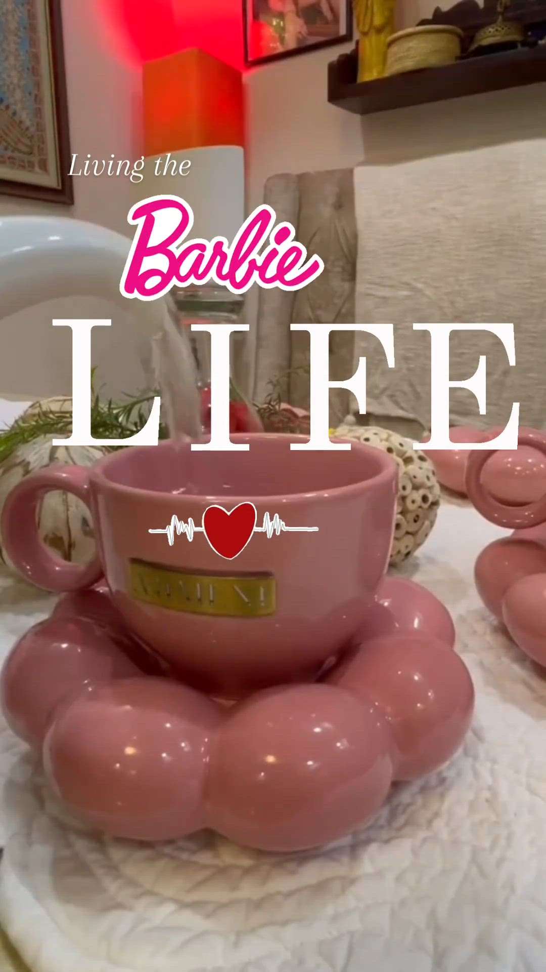 Loved this Score ,took me back to my childhood days !

Talking of which did you check these amazing cup and saucer sets

@theartment#WeekendMood#barbie#explore_yourdecor51#explore_yourdecor#ourcreative_nesting#barbietheme#cupandsaucer#happysunday #decorshopping