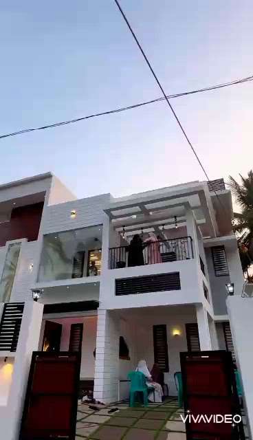 Completed house at Kozhikode.