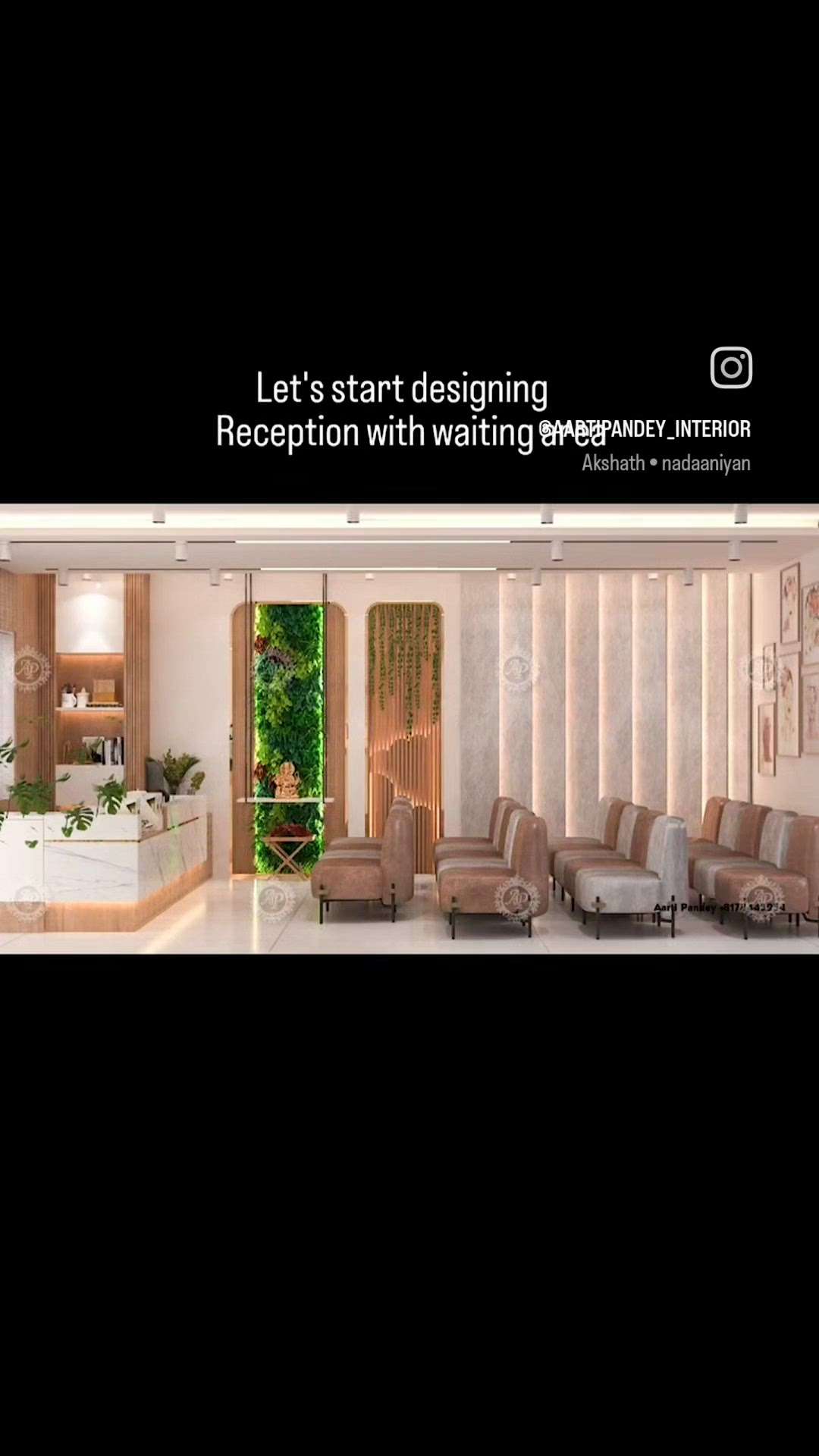 Let's start new designing of reception nd waiting area
AP INTERIORS 
Aarti Pandey 
#reception #receptiondesigning #interiorinspiration😍❤️ #designer #designerlife #walltreatments #skincare #hairtransformation #newwork #newwaitingarea