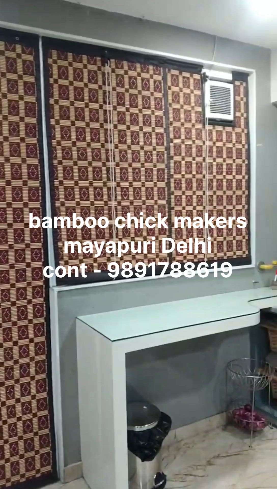 bamboo chick balcony installation ll
bamboo chick makers mayapuri Delhi 9891788619 Dharmendra chick makers