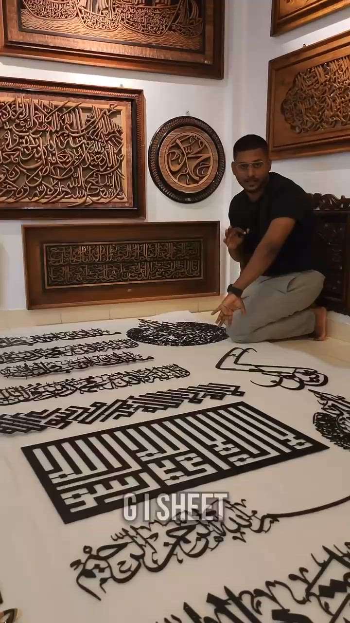 Dm for pricelist.

Whatsapp me on 9633023287

We have all India Delivery 
We are in kochi kakkanad
We have over 400 designs in wood and metal
Delivery free in kerala
We suggest designs and sometimes help you to install 
Yes its easy to hang

Save it for future 👇 Arabic calligraphy + large collection of designs + any size + colour + discounted pricing + delivery = Coversun. 

It is a must wall decor piece to every Muslim homes. It's elegant, beautifully and it reminds us of Allah and his quran

Metal arts are so high in demand but the process of making it makes it less in supply. But now things changed. An young entrepreneur named rashad is doing whatever it takes to bring maximum collection on metal and wood wall arts and calligraphy. 

We are also joined his journey to support calligraphy lovers and artists along with reducing the gap of supply and demand. 

#caligraphy #metalwallart #Arabiccalligraphy #WallDecors