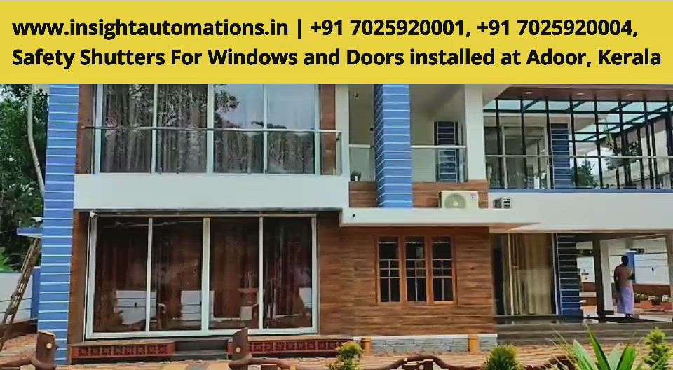 Safety Shutters for doors and windows #automaticshutter 
#SlidingWindows