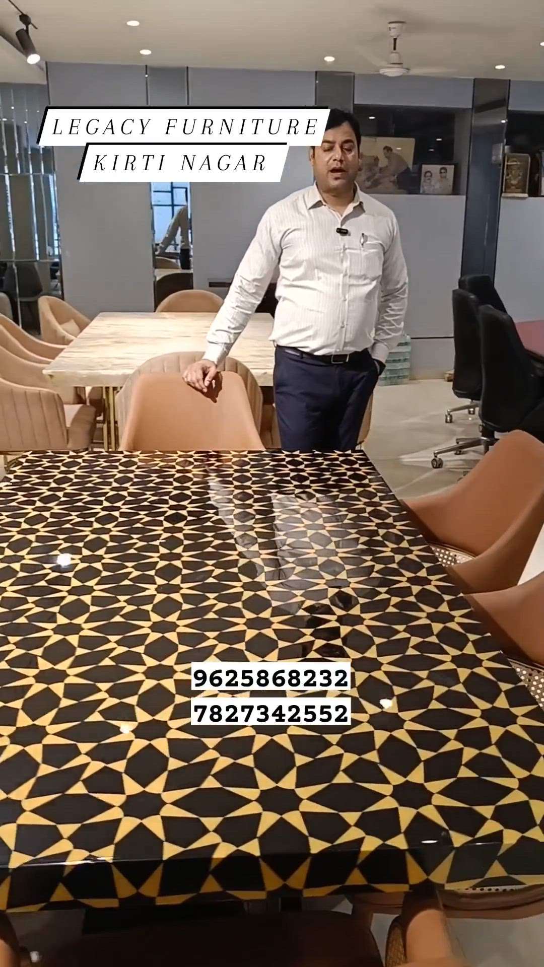 Beutiful Dining Table Set By Legacy Furniture Kirti Nagar New Delhi
 #furniture  #DiningTable #DiningChairs #Dining/Living #diningroomdecor #InteriorDesigner
