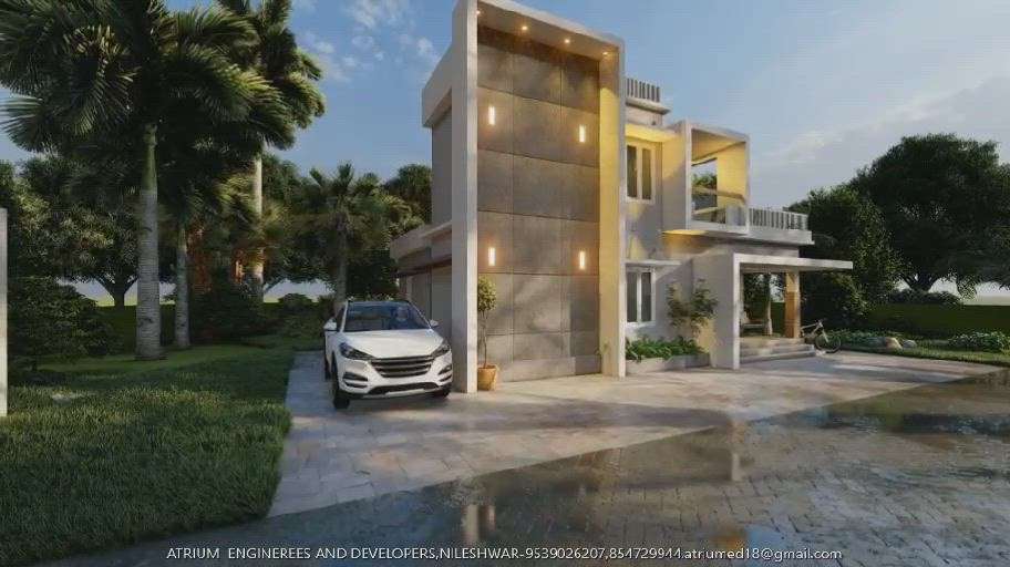 #ContemporaryHouse #HouseDesigns #nileshwar new project #3BHKHouse