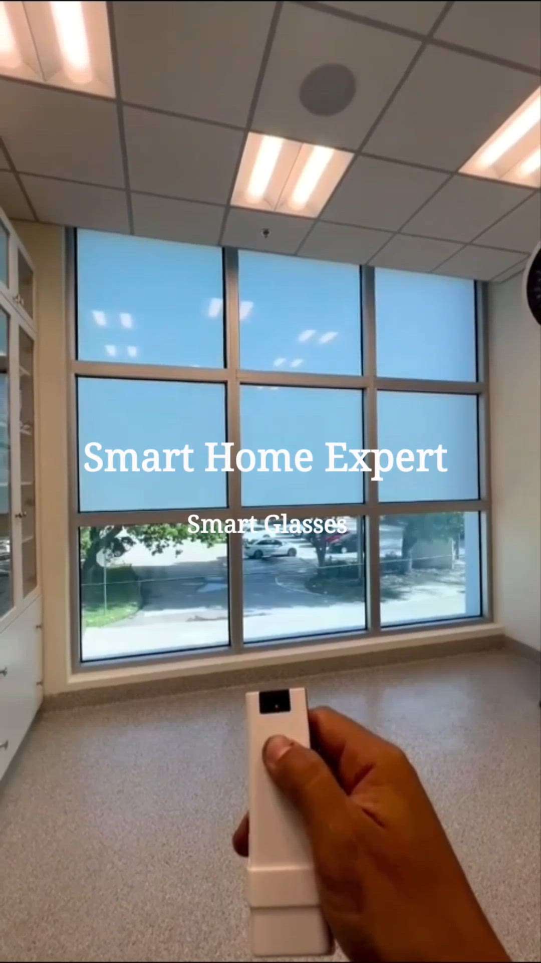 Smart Home Expert 
 #SmartRoom
 #smart office 
Smart Invisible Glass Windows.