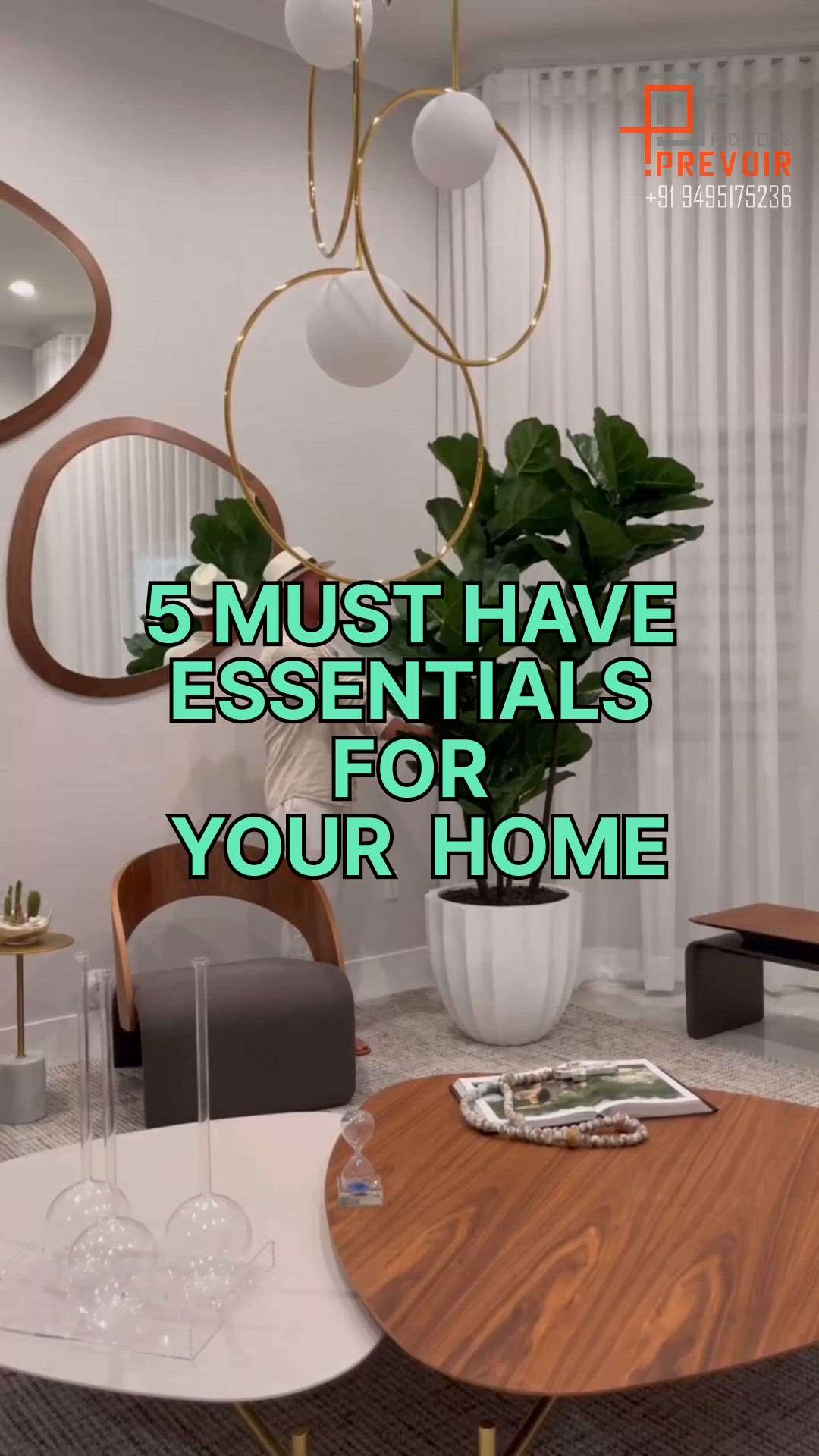 5 MUST HAVE ESSENTIALS FOR YOUR HOME 
#creatorsofkolo #musthave #home #kitchenideas #modernhome #ideas #essentials #musthaves #indoorplants  #mirrors #fabrics #furnitures #lighting