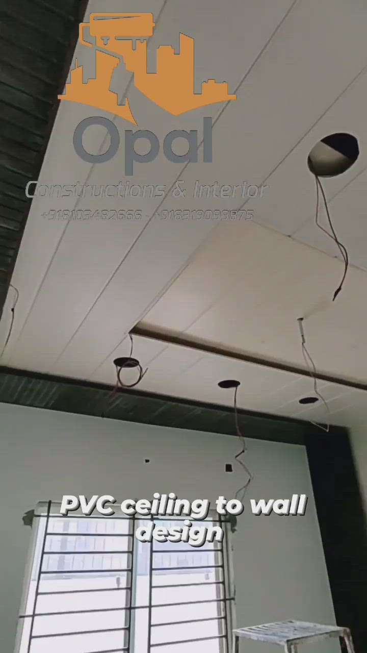 Pvc Ceiling to wall design Done by our team Opal Construction & Interior
Contract : 8319099875

 #PVCFalseCeiling  #Pvc  #pvcceiling  #pvcsheet  #pvcinterior