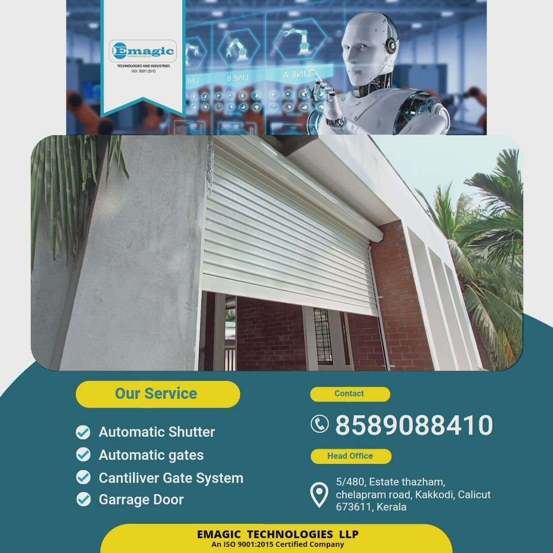 PERFORATED ROLLING SHUTTERS

#Team_emagic
Contact: 8589088410

 #architecturedesigns  #Architect #architact  #newhomesdesign  #new_home  #budgethomes #automaticgate  #automaticrollingshutters  #RollingShutters  #automaticshutter  #PERFORATED ROLLING SHUTTERS  #RollingShutters   #gateautomation #saftyshutter