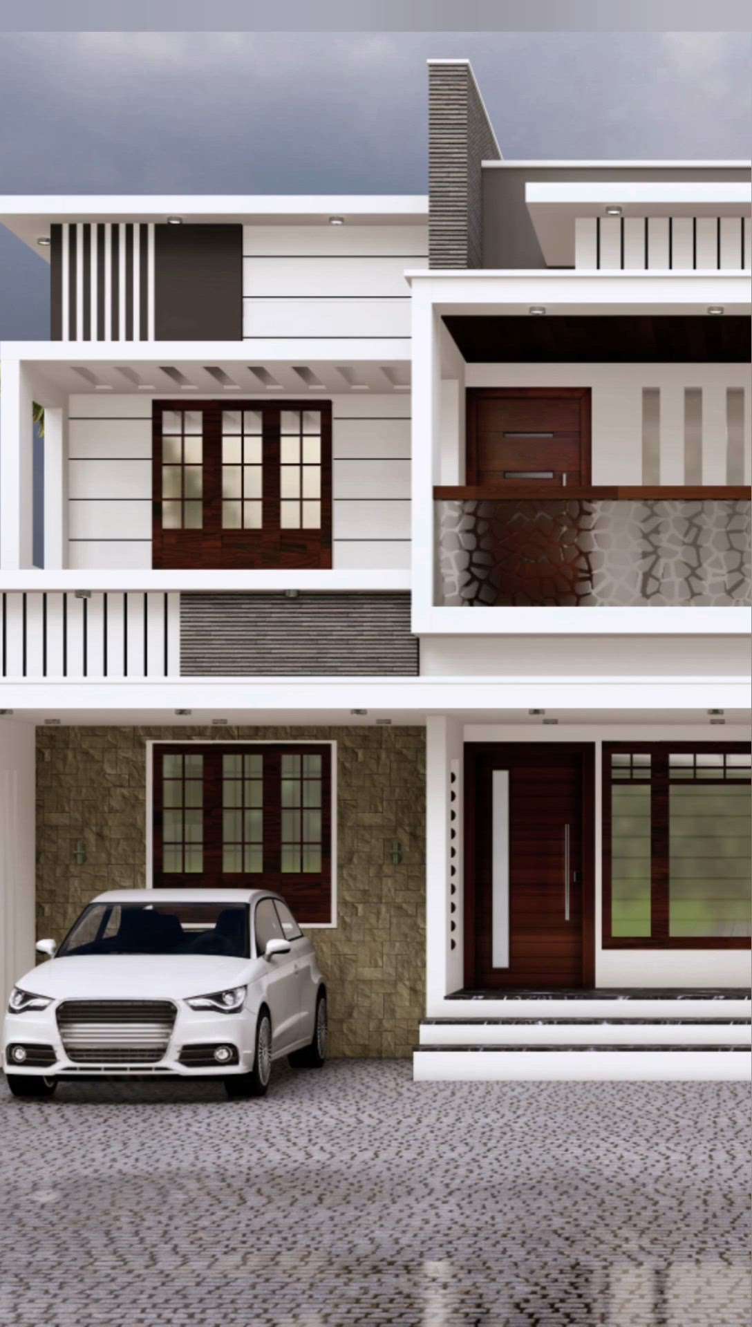 Elevation Model for client at Thirumala, Trivandrum.
 #ElevationHome  #exteriordesigns  #extetior  #3D_ELEVATION  #keralaarchitectures  #ContemporaryDesigns  #contemporaryhome  #keralaveedu  #trivandrum