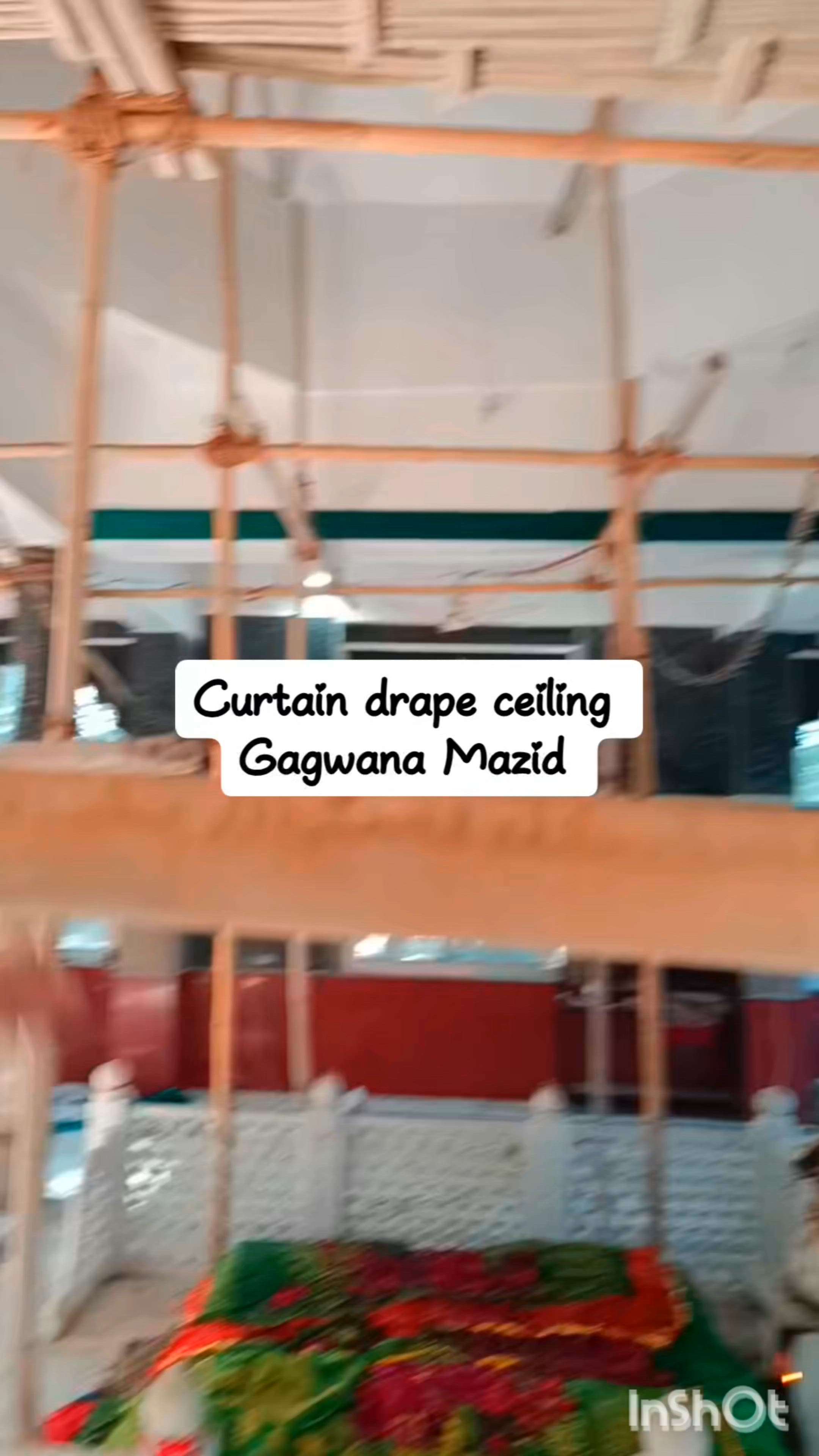 curtain drape ceiling #drapery #drapes #curtains #FalseCeiling