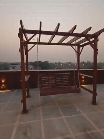 Sameer Khan I am interior decorator wooden work pargola attach jhula Wooden work my no 9818044971