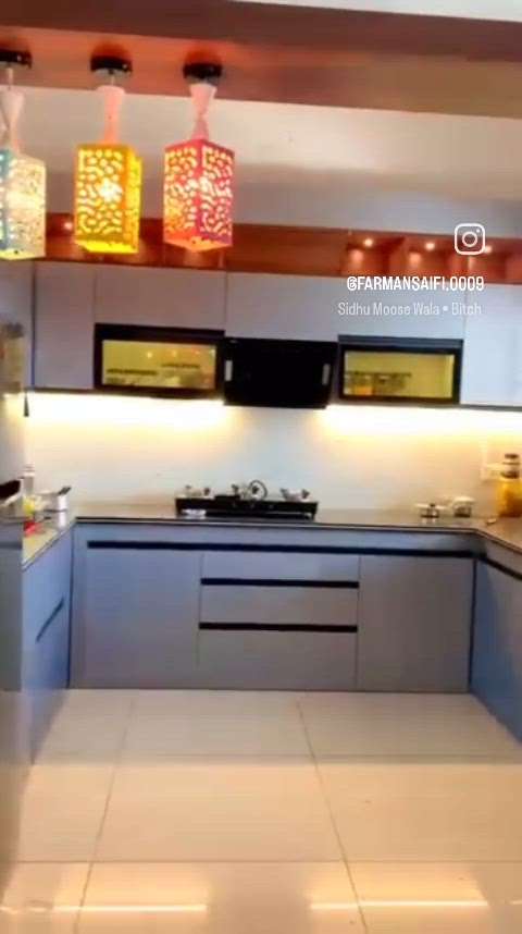 A modular kitchen design from DREAM HOME INTERIOR DECOR Rohtak