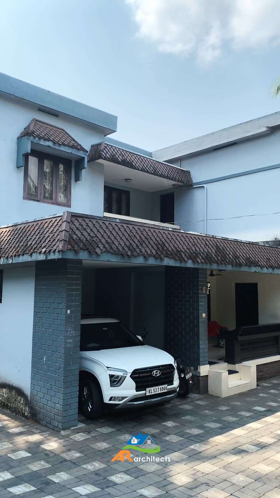 Area: 2400 sqft, 4 bedrooms
•
•
•
•
•
•
•
•
•
#ararchitects #homedesign #keralahomes #keralaarchitects 
#keralahomedesignz #keralahome #keralahomeplanners #architecture #exterior 
#keralahomestyle #archdaily #kerala #renovation #indiahomedecor #homedecor #renovations #reelsvideo