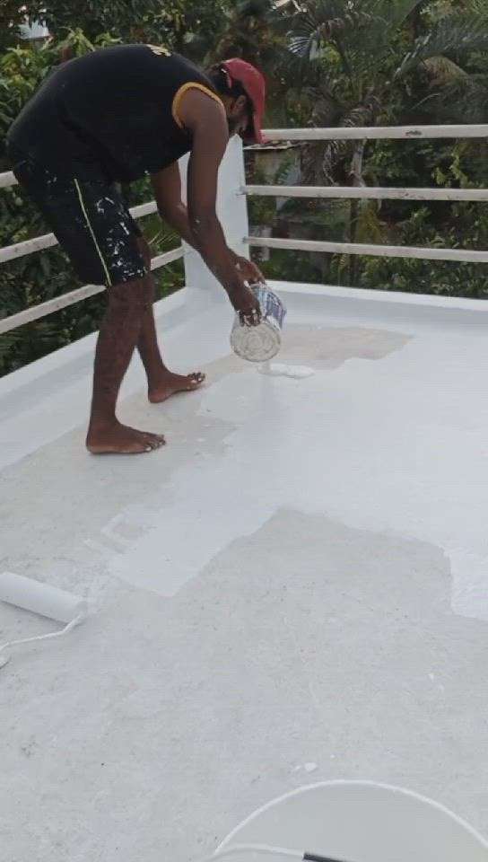 acrylic first coating  #WaterProofing  @ alapuzha