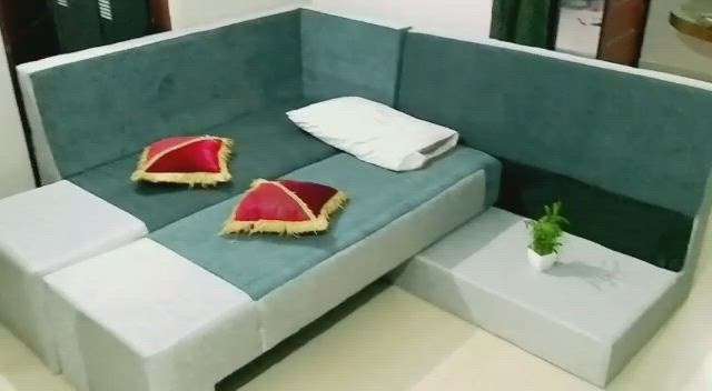 #multipurposefurniture furnished  #bedcomesofa old one
