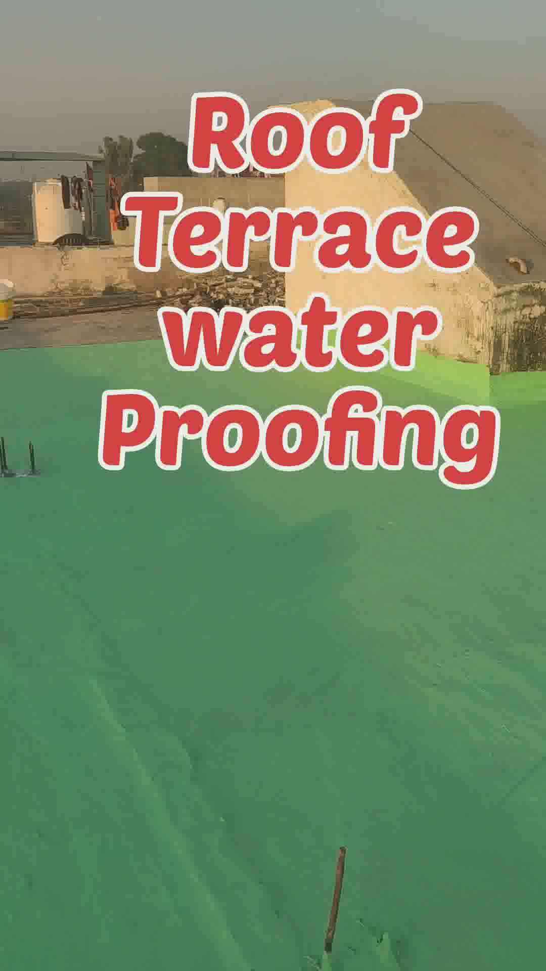roof terrace water proofing
 #WaterProofing
