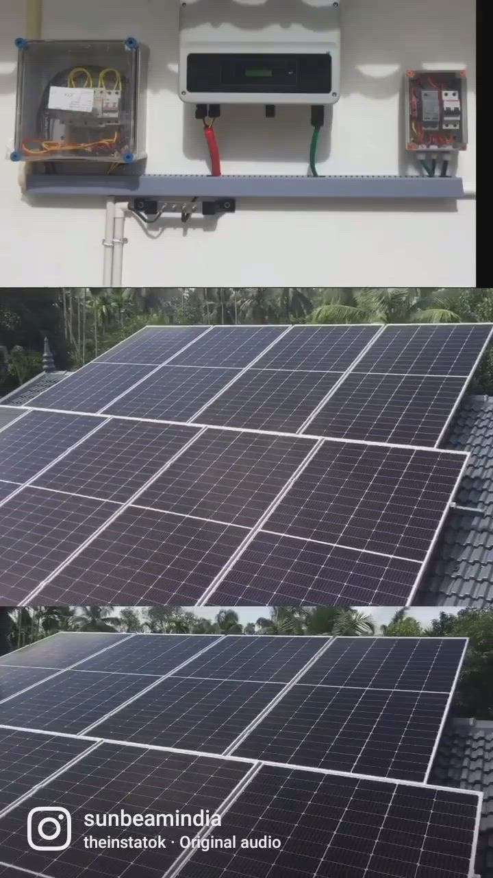 switch to 🌞
WAAREE 540 watts 
5kw 
 #lowbudget  #solarenergy  #solarpanel  #worthful  #Alappuzha  #electricalwork  #Electrician  #ElectricalDesigns 
 #naturelove