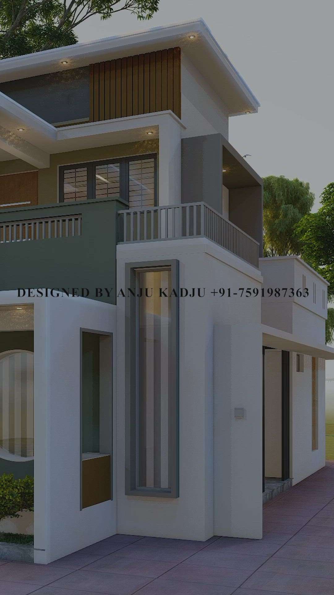 contemporary house design kerala latest
online 3d design service
designer anju kadju
 #ContemporaryHouse #ContemporaryDesigns #HouseDesigns