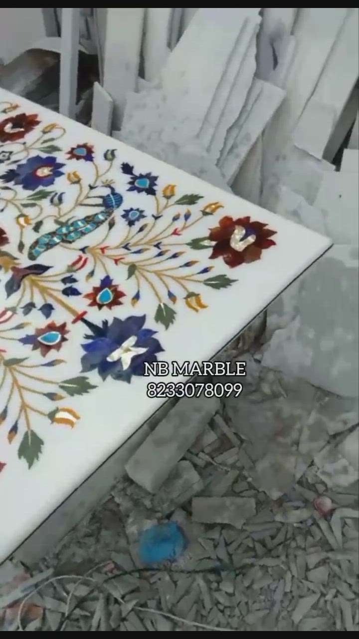 White Marble Inlay Dinning Table

Decor your dinning area with beautiful Inlay work

We are manufacturer of marble and sandstone inlay work

We make any design according to your requirement and size

Follow me @nbmarble 

More Information Contact Me
082330 78099 

#dinningtable #inlay #inlayfurniture #nbmarble #furnituredesign #inlayjewelry #inlaywork #whitemarble #makranamarble